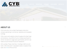 Tablet Screenshot of cybl.co.nz